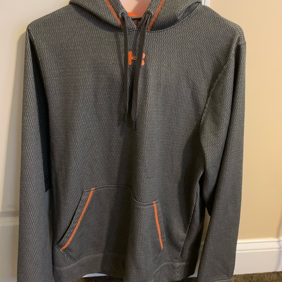 Medium Orange Under Armour Hoodie - Picture 1 of 2